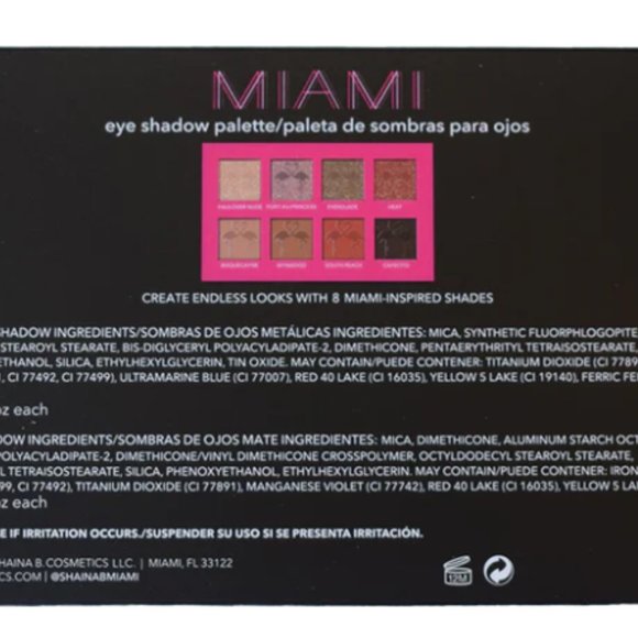 Shaina B Miami Eyeshadow Palette!! - Picture 4 of 4
